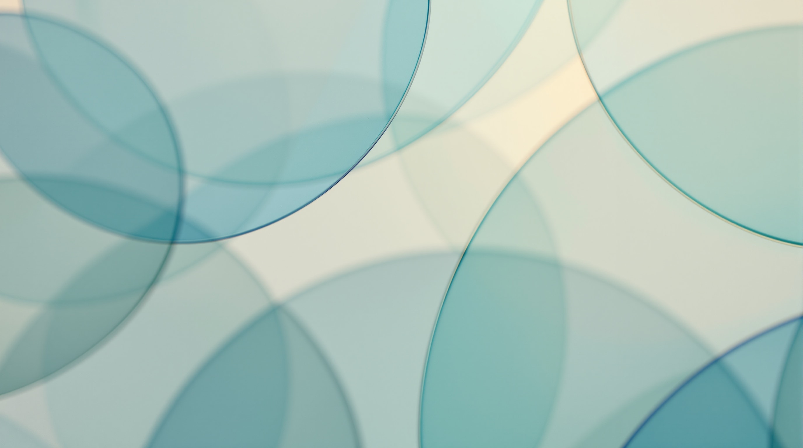 Overlapping translucent layers representing many small contributing factors