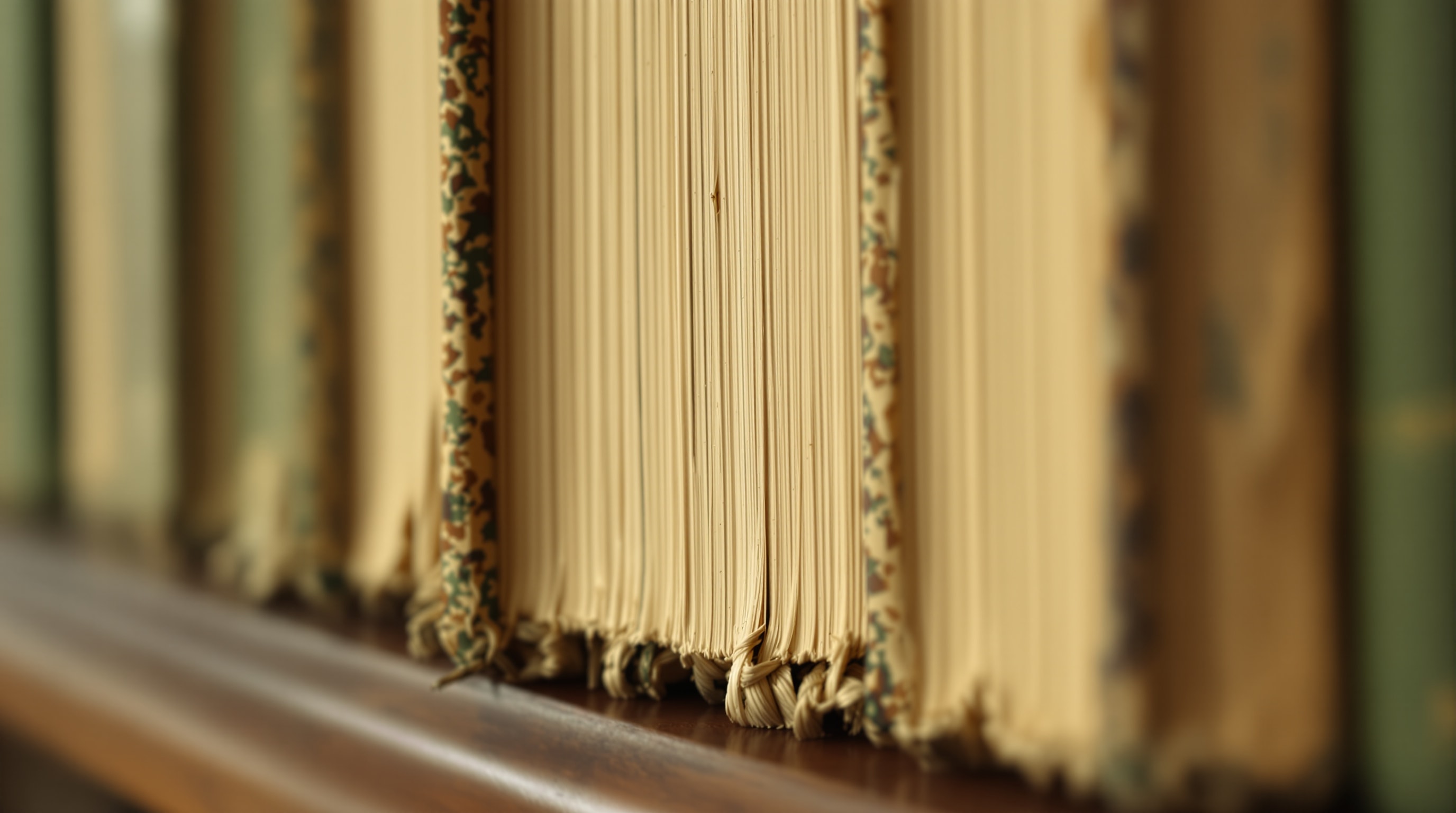 Aged medical reference volumes on a library shelf